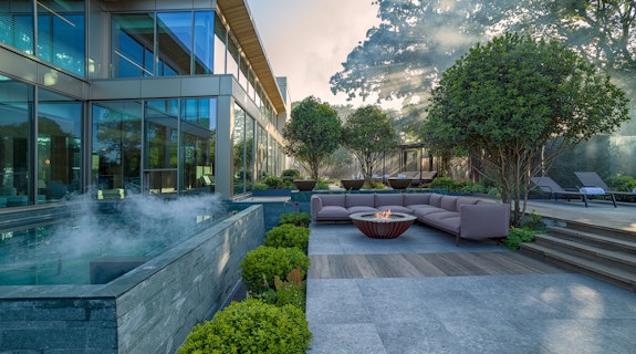 Cottonmill Spa at Sopwell House Outdoor Pool Area