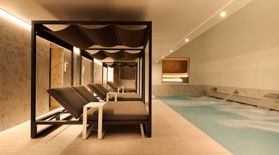 Spa at Kimpton Blythswood Square Hotel Poolside Beds