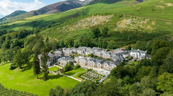 The Spa at Underscar Aerial View